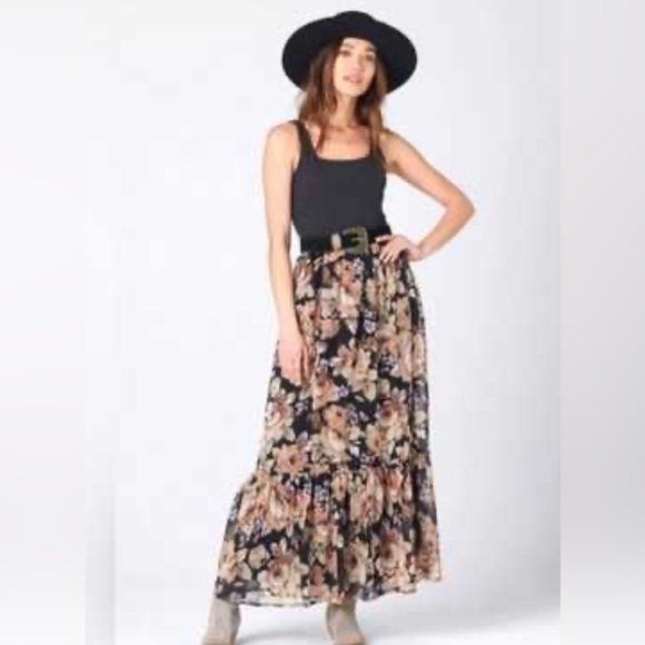 Denim & Supply Ralph Lauren Floral Maxi Skirt - Picture 2 of 6